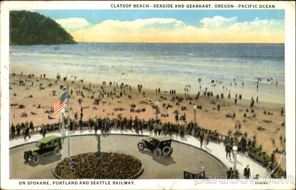 Clatsop Beach Scenic Oregon
