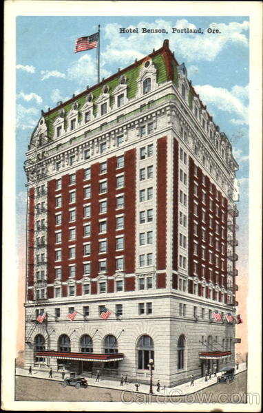 Hotel Benson Portland Oregon