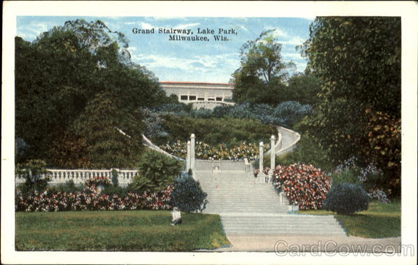 Grand Stairway, Lake Park Milwaukee Wisconsin
