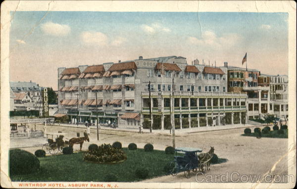 Winthrop Hotel Asbury Park New Jersey