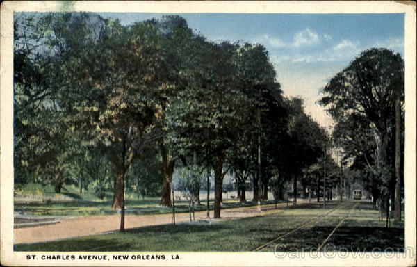 St. Charles Avenue New Orleans Louisiana