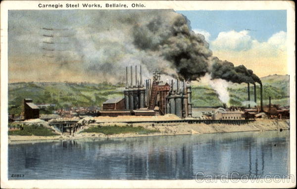 Carnegie Steel Works Bellaire Ohio