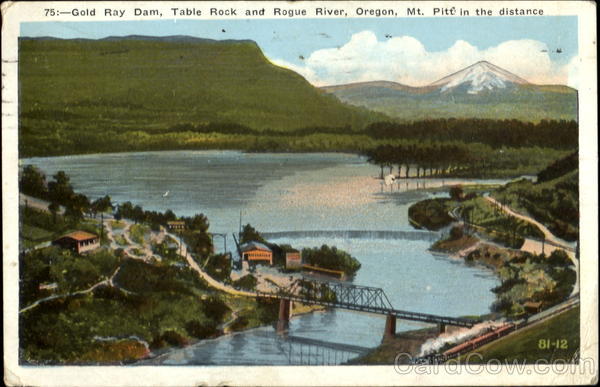 Gold Ray Dam Scenic Oregon