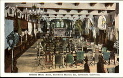 Cloister Music Room, Glenwood Mission Inn Riverside, CA Postcard Postcard