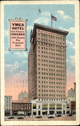 Yucca Hotel, 822 S. Wabash Ave Postcard