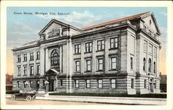 Court House Michigan City, IN Postcard Postcard