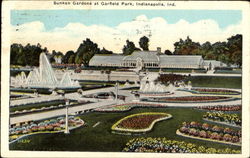 Sunken Gardens, Garfield Park Postcard