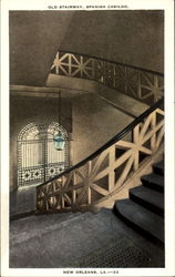 Old Stairway Spanish Cabildo Postcard
