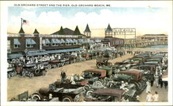 Old Orchard Street And The Pier Postcard
