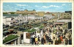 The Amusement Center Postcard