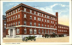 Y. M. C. A Lowell, MA Postcard Postcard