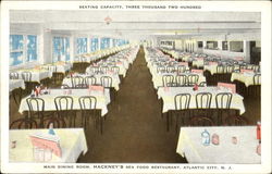 Hackney's Sea Food Restaurant Postcard