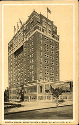 Colton Manor, Pennsylvania Avenue Atlantic City, NJ Postcard Postcard
