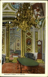 President's Room U. S. Capitol Postcard