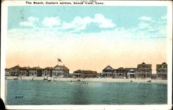 The Beach Eastern Section Postcard