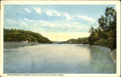 The Narrows Connecticut River Middletown, CT Postcard Postcard