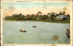 Manasquan River Scenic, NJ Postcard Postcard