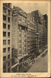 Hotel San Rafael, 65 West 45th Street Postcard