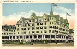 The Columbia Hotel Asbury Park, NJ Postcard Postcard