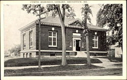 Curtis Memorial Library Postcard