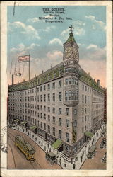 The Quincy, Brattle Street Postcard