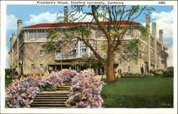 President's House, Stanford University Palo Alto, CA Postcard Postcard