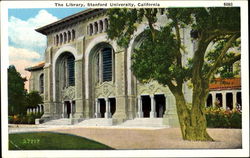 The Library, Stanford University Palo Alto, CA Postcard Postcard