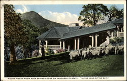 Mount Pisgah Buck Spring Lodge Postcard