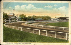Pimlico Race Track Postcard