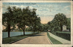 View On Lucerne Circle Postcard