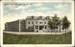 Jasper County Alms House Carthage, MO Postcard Postcard