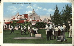 Miami Golf Club Postcard