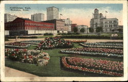 Confederate Park Postcard