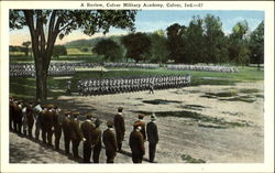 A Review Culver Military Academy Indiana Postcard Postcard