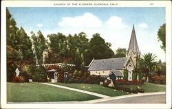 Church Of The Flowers Postcard