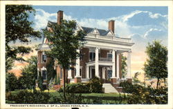 President's Residence Postcard