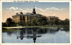 Simmons College Postcard