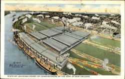 State Of Louisiana Board Of Commissioners Of The Port Of New Orleans Postcard