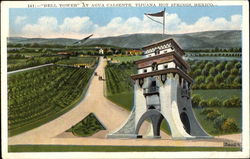 Bell Tower, Tijuana Hot Springs Postcard