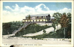 Y. W. C. A. Hostess House, Camp Devens Ayer, MA Postcard Postcard
