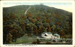 Mt. Beacon And Incline Railway Postcard