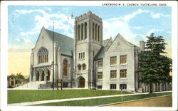 Lakewood Me. E. Church Cleveland, OH Postcard Postcard
