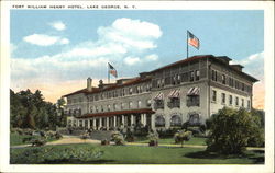 Fort William Henry Hotel Postcard