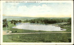 New York City Water Supply, Ashokan Dam Postcard Postcard