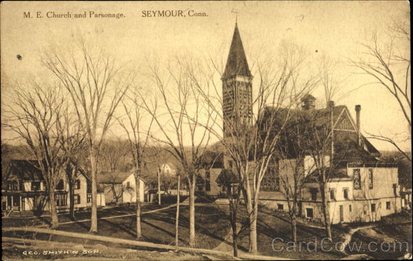 M. E. Church And Parsonage Seymour Connecticut