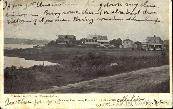 Summer Cottages Pleasure Beach Connecticut
