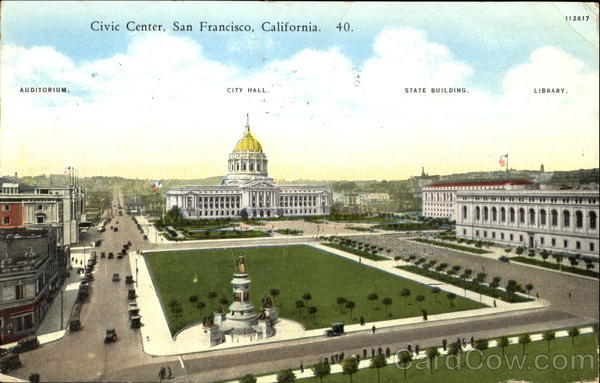 Civic Center San Francisco California