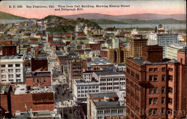 View From Call Building San Francisco California