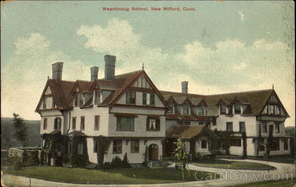 Weantinaug School New Milford Connecticut