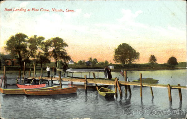 Boat Landing At Pine Grove Niantic Connecticut